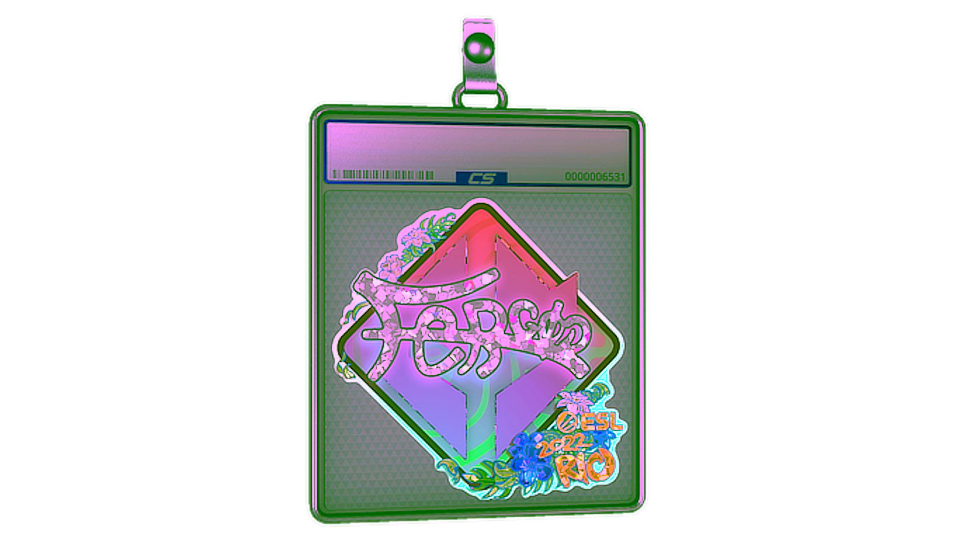 Display for Sticker Slab | fer (Glitter) | Rio 2022