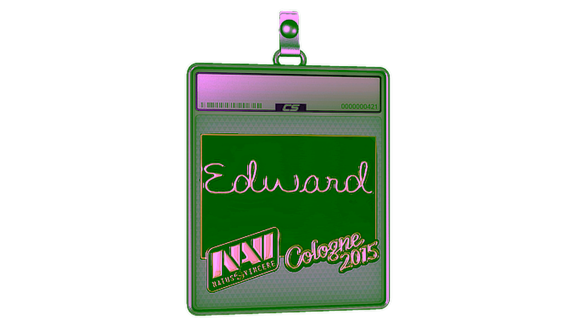 Display for Sticker Slab | Edward (Gold) | Cologne 2015