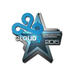 Sticker Cloud9 Cluj-Napoca 2015