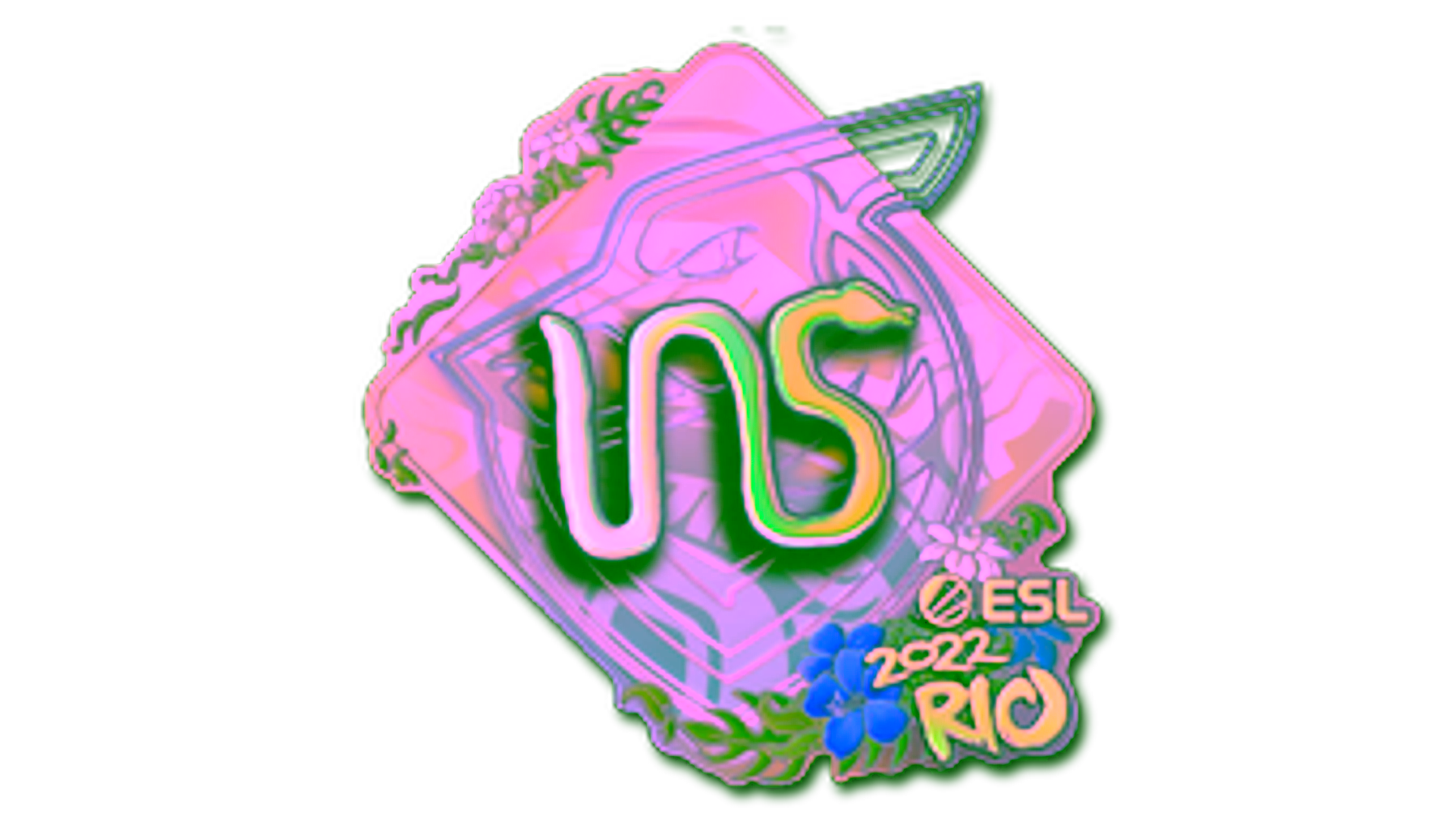 Display for Sticker | INS (Holo) | Rio 2022