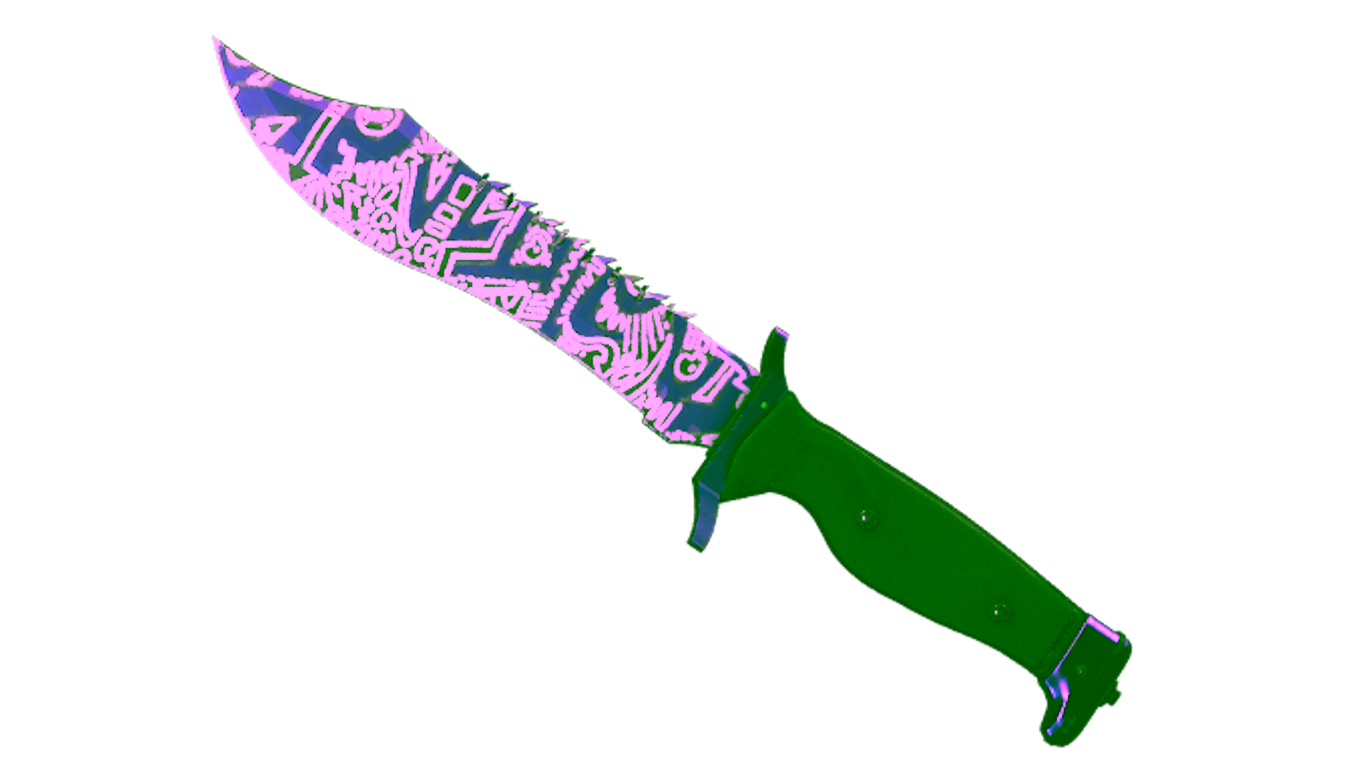 Display for ★ StatTrak™ Bowie Knife | Freehand (Minimal Wear)