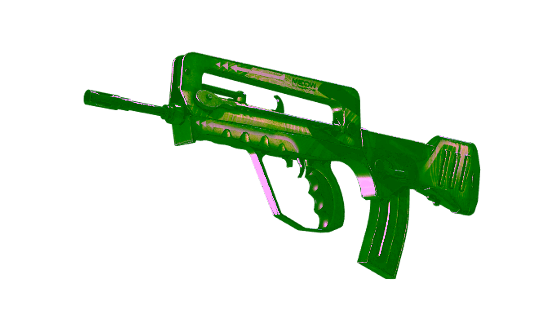 Display for StatTrak™ FAMAS | Meow 36 (Factory New)