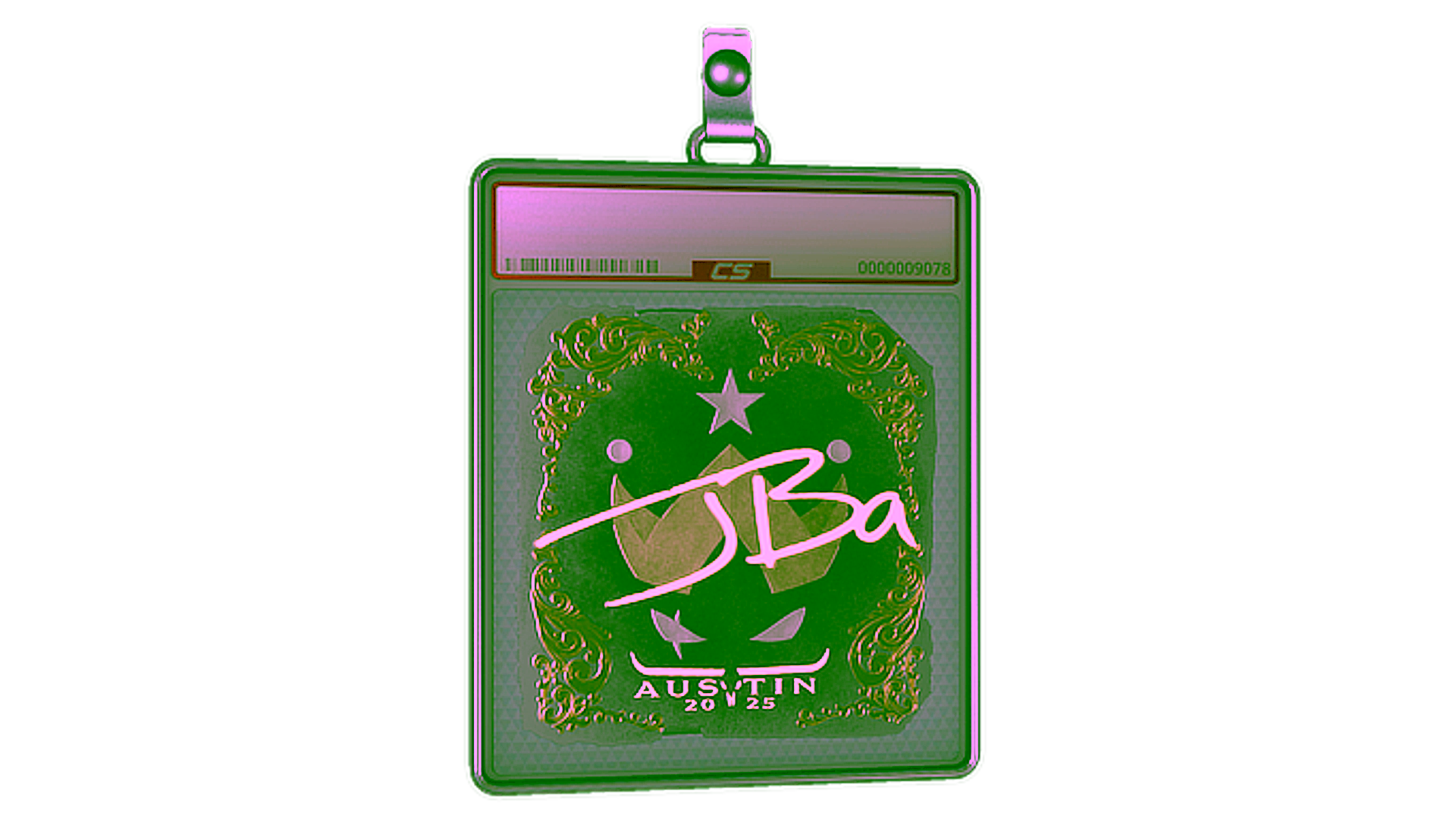 Mostrar para Sticker Slab | JBa (Gold) | Austin 2025