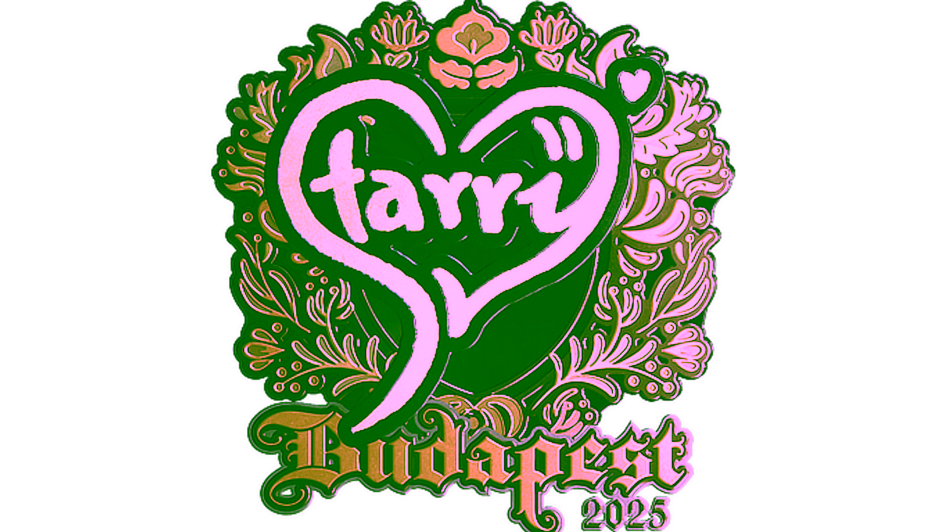 Display for Sticker | Starry (Gold) | Budapest 2025