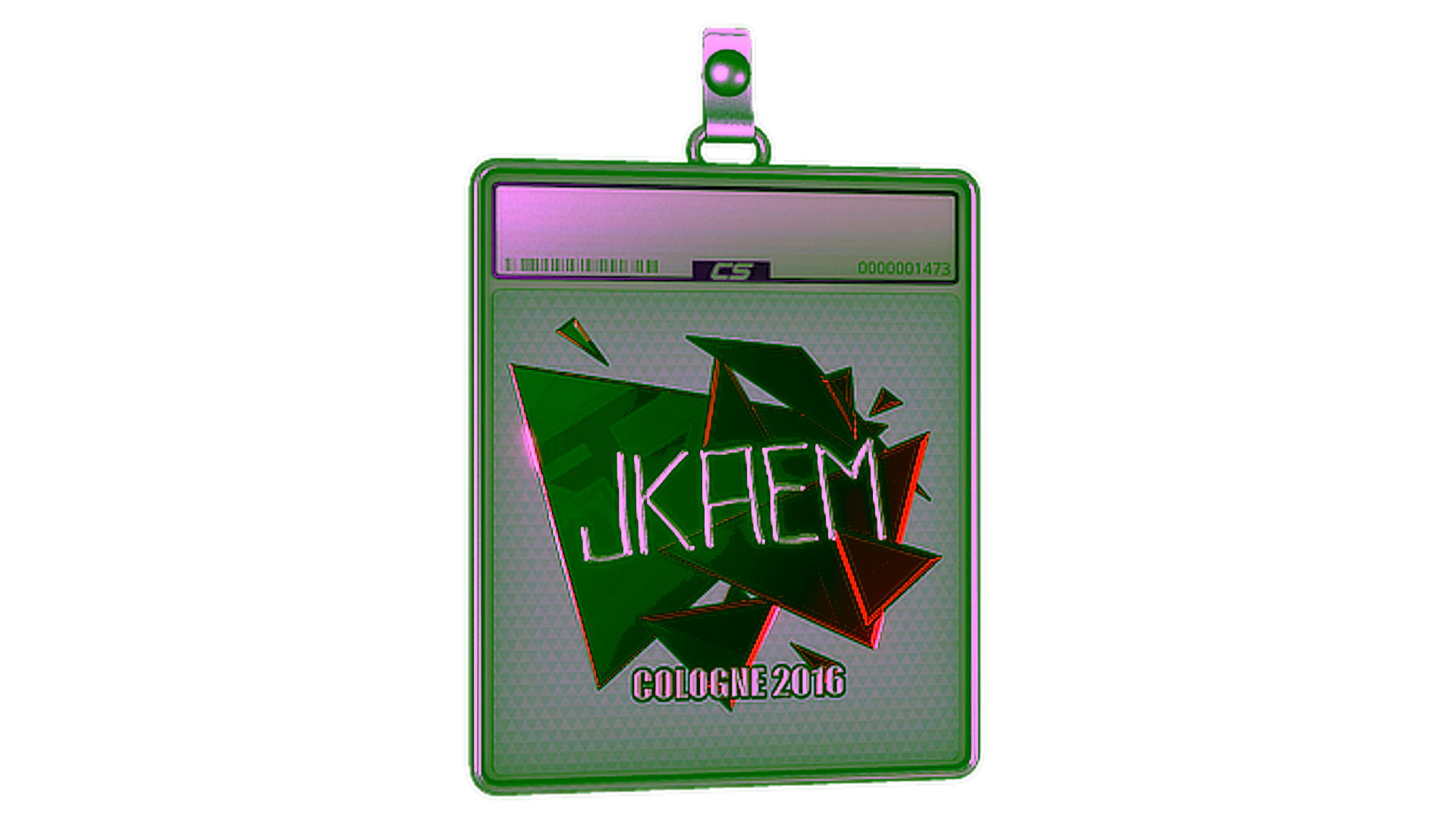 Display for Sticker Slab | jkaem (Foil) | Cologne 2016