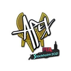 Sticker apEX Stockholm 2021