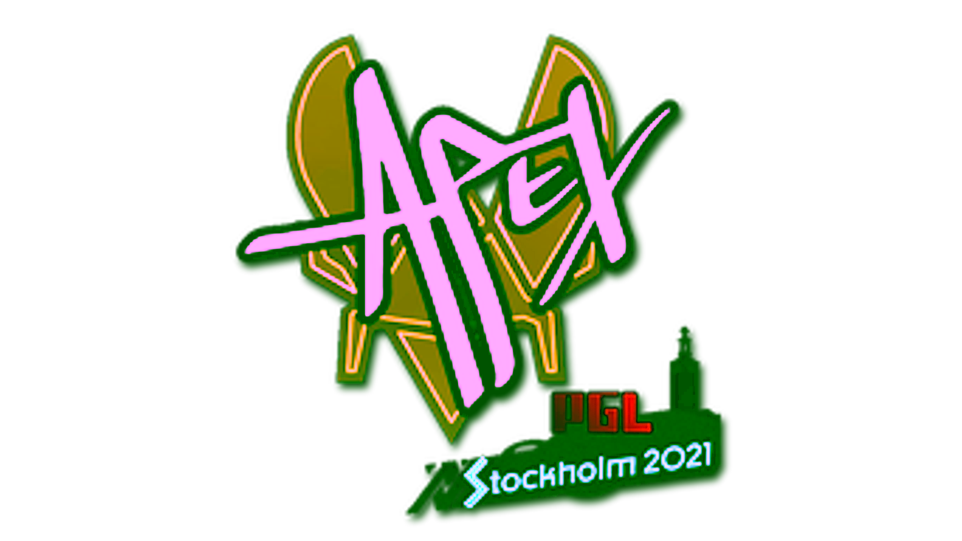 Display for Sticker | apEX | Stockholm 2021