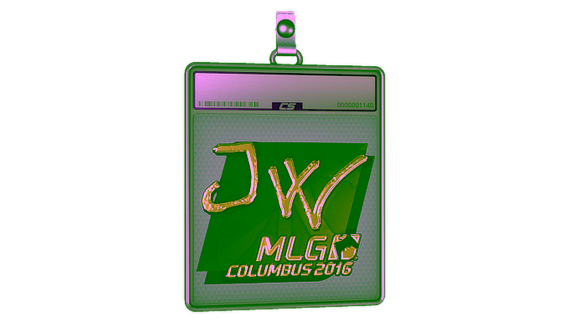 Display for Sticker Slab | JW (Gold) | MLG Columbus 2016