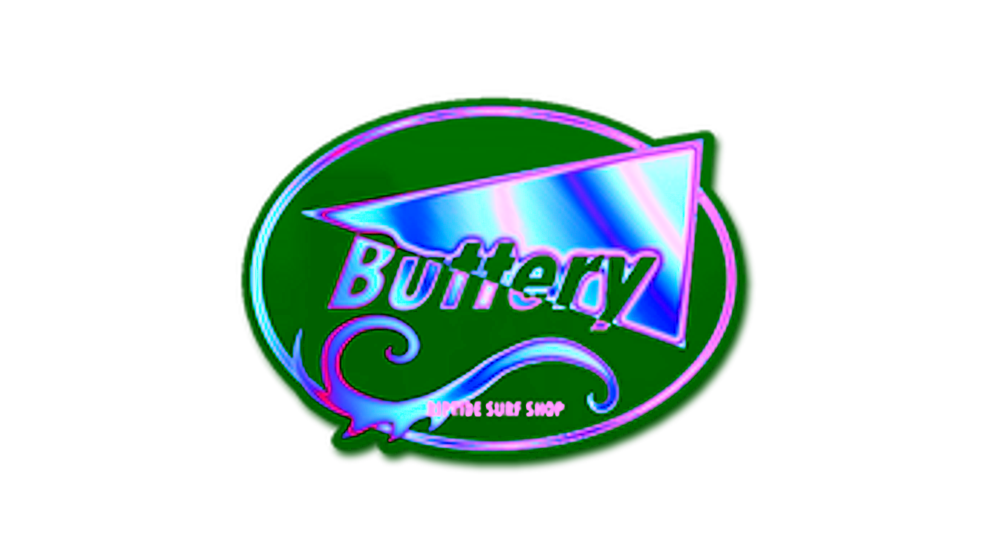 Visar för Sticker | Miami Buttery (Holo)