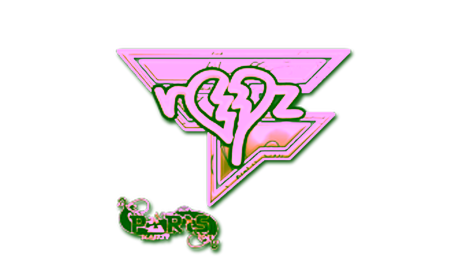 Display for Sticker | ropz (Gold) | Paris 2023