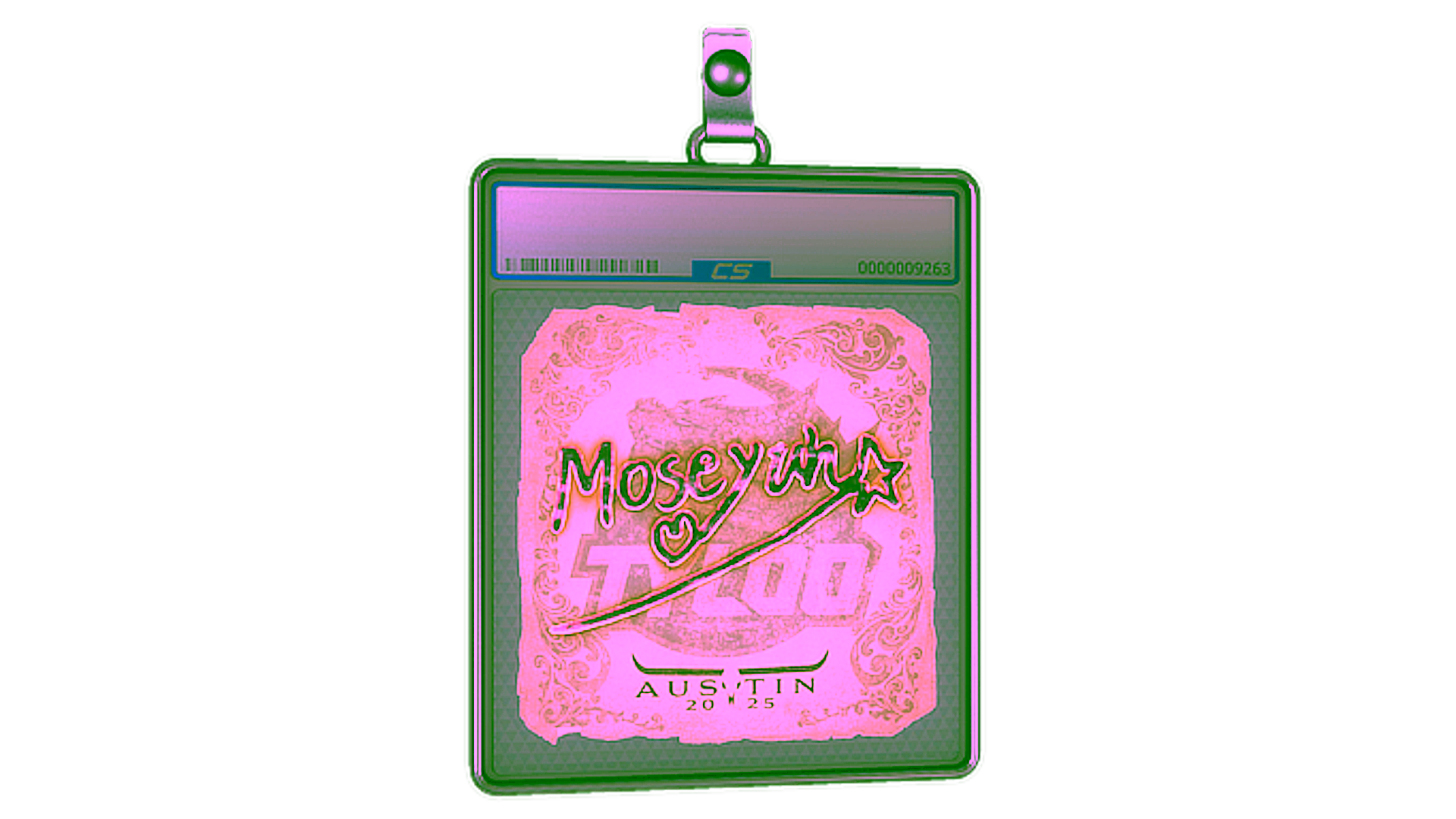 Affichage pour Sticker Slab | Moseyuh | Austin 2025