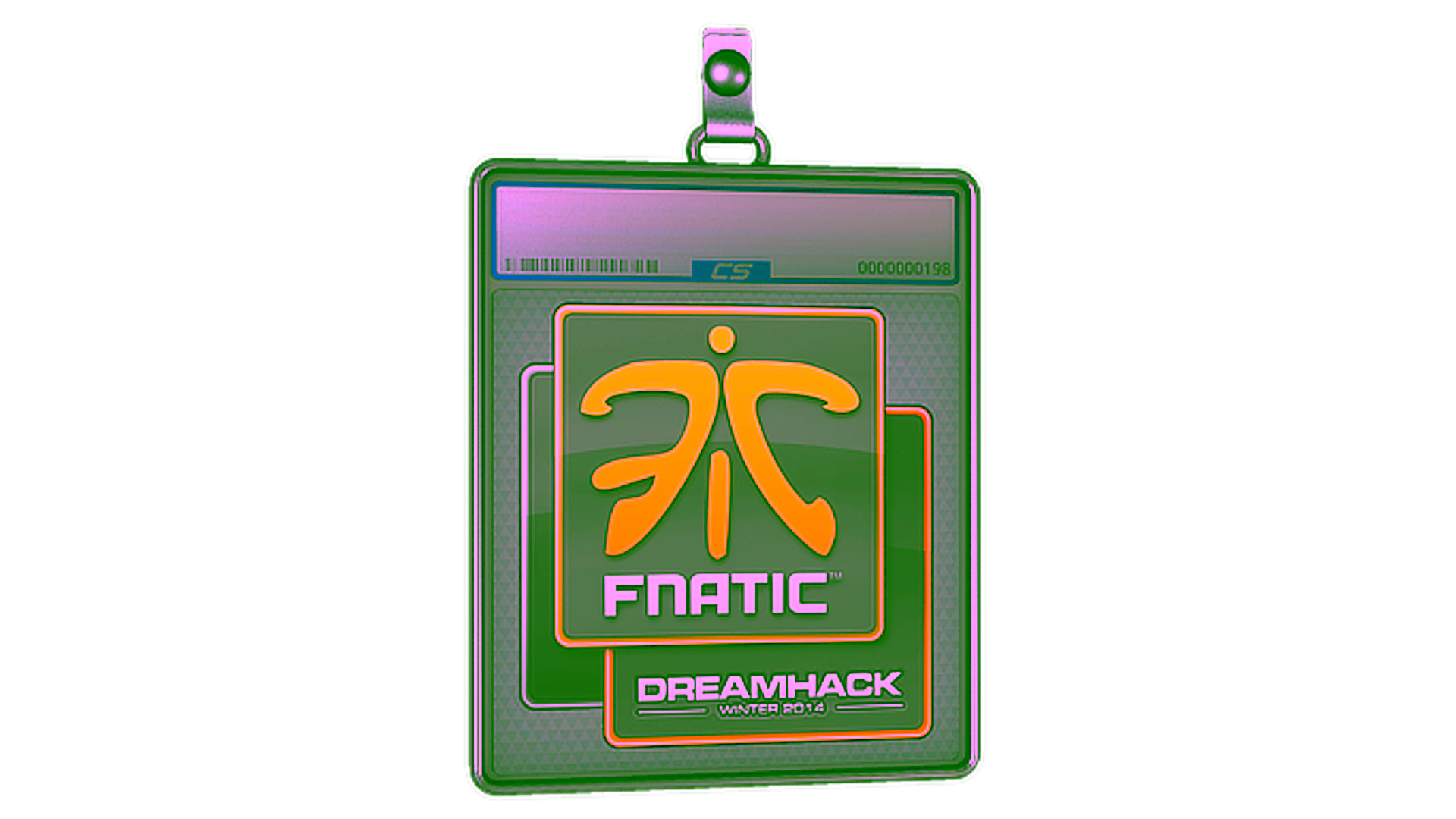 Display for Sticker Slab | Fnatic | DreamHack 2014