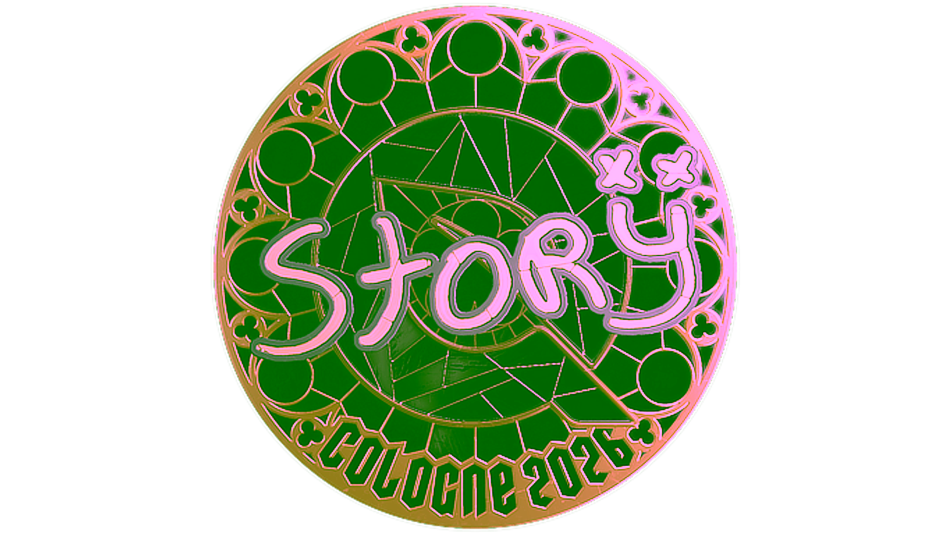 Display for Sticker | story (Gold) | Cologne 2026