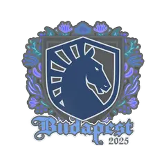 Sticker Team Liquid Budapest 2025