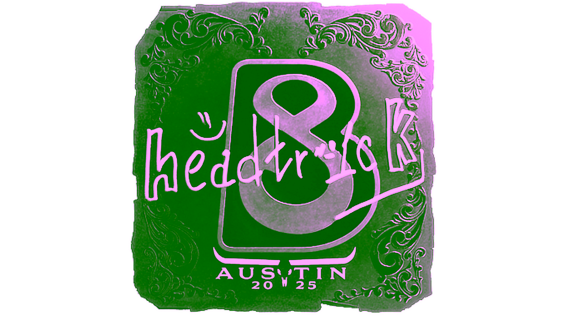 Display for Sticker | headtr1ck (Foil) | Austin 2025