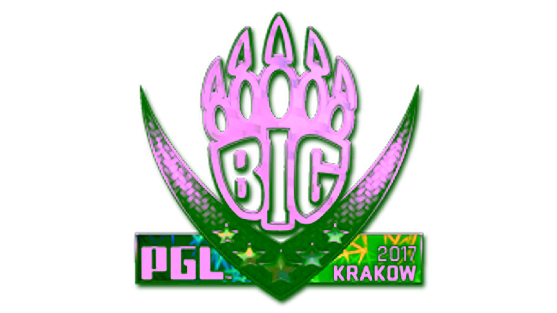 Wyświetl dla Sticker | BIG (Holo) | Krakow 2017