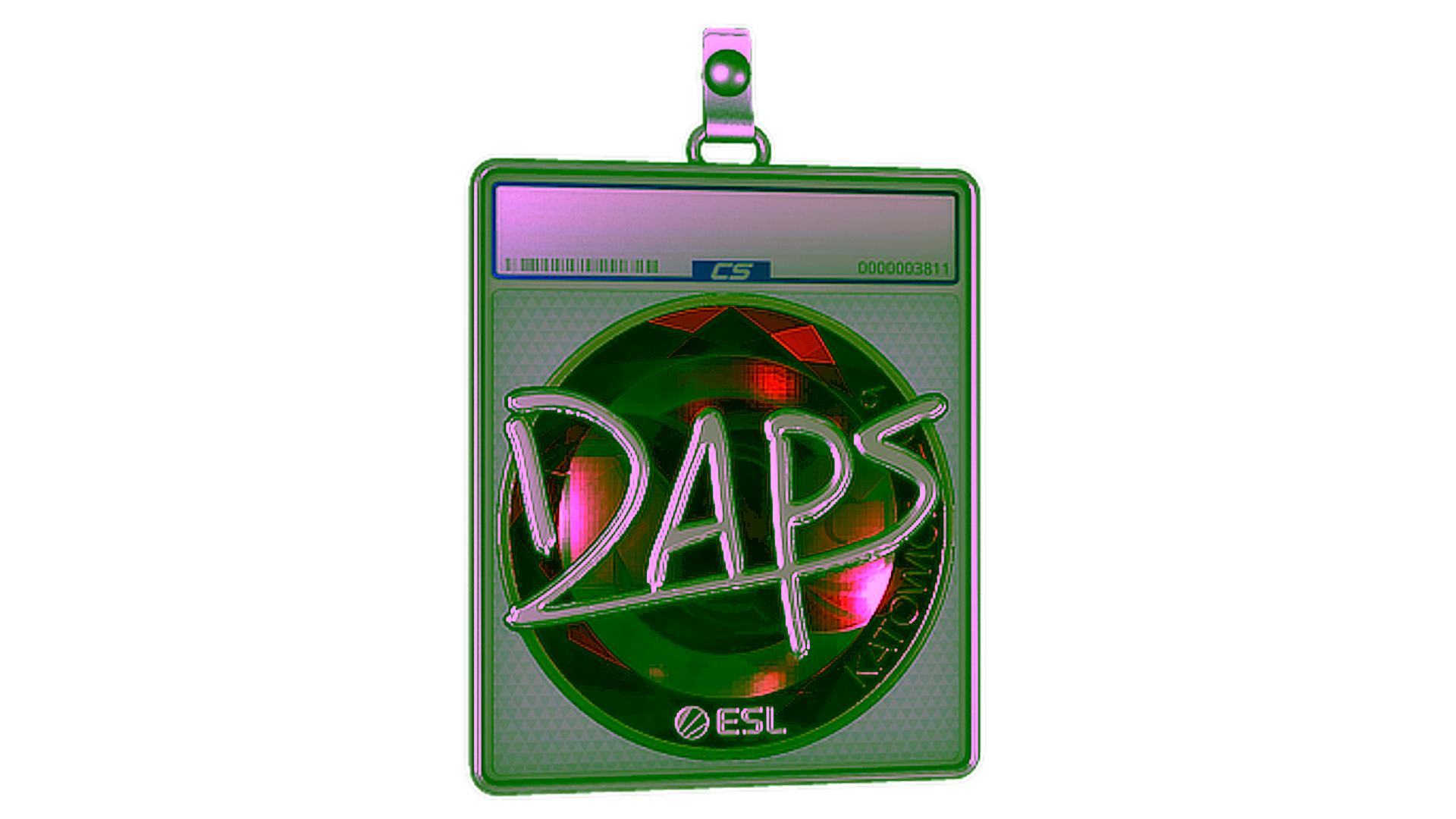 Display for Sticker Slab | daps (Foil) | Katowice 2019