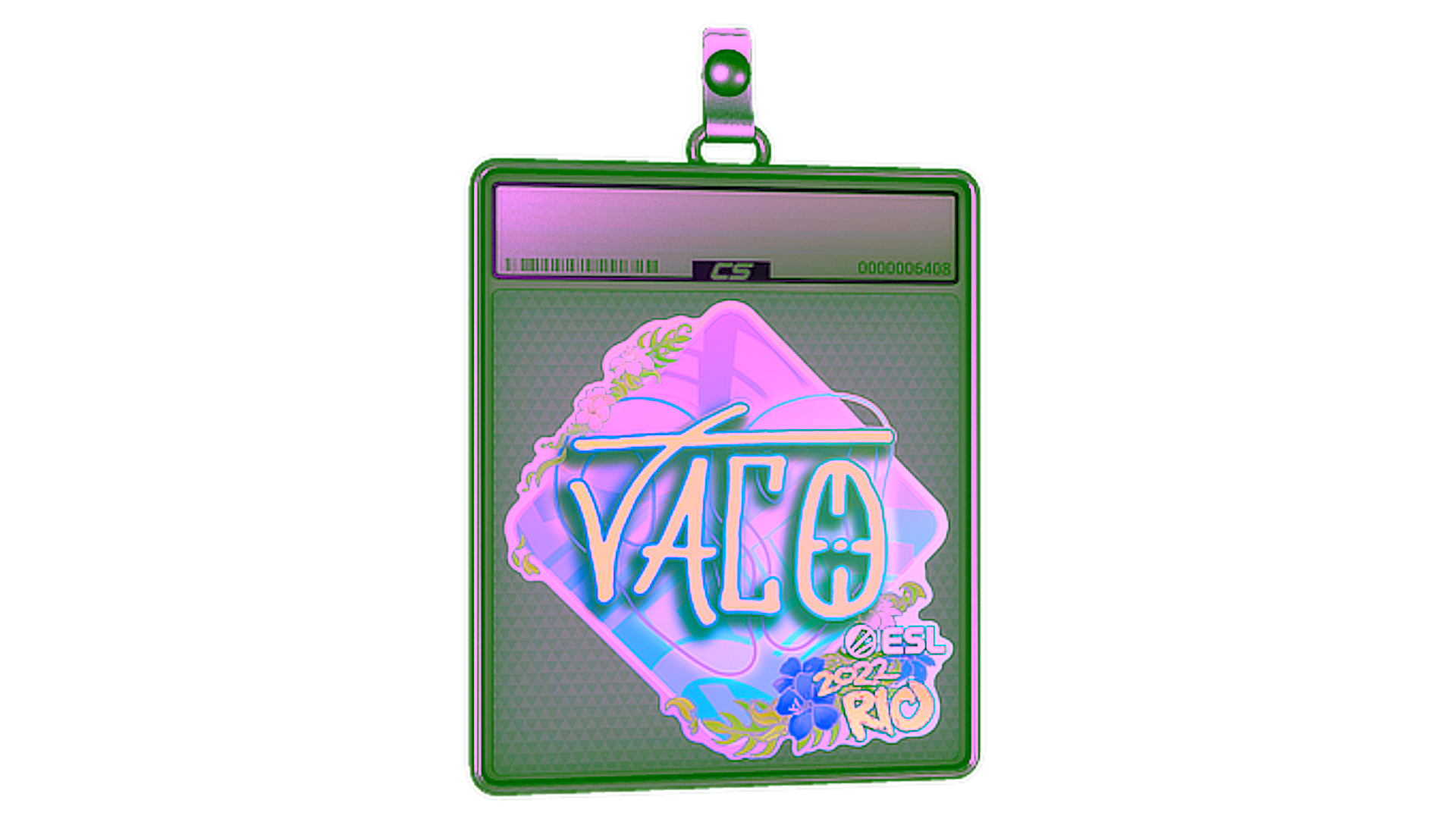 عرض لـ Sticker Slab | TACO (Holo) | Rio 2022