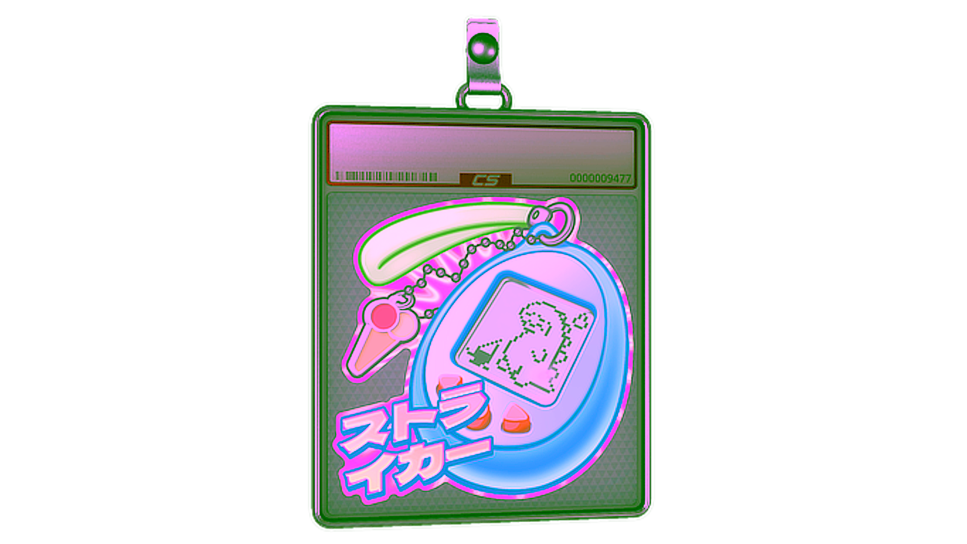 Rodyti Sticker Slab | Digi-Strike (Lenticular)