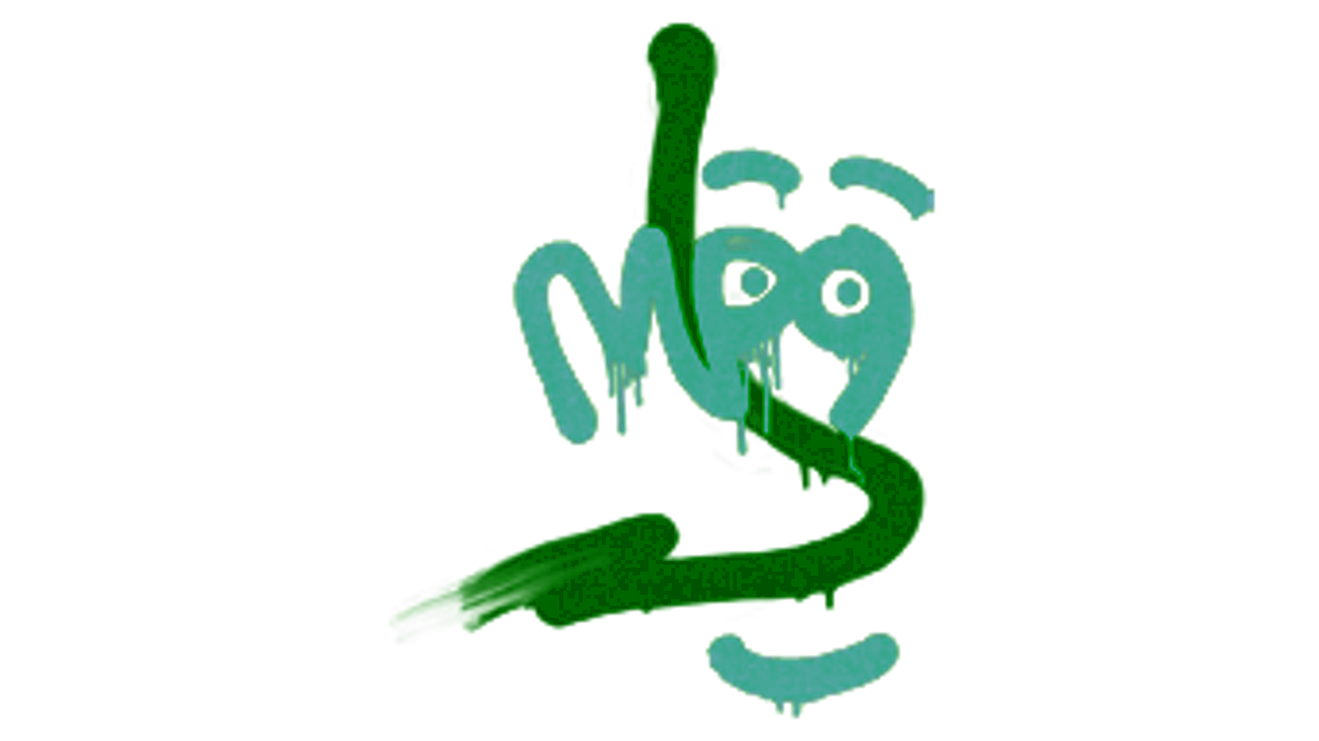 Display for Sealed Graffiti | Recoil MP9 (Frog Green)