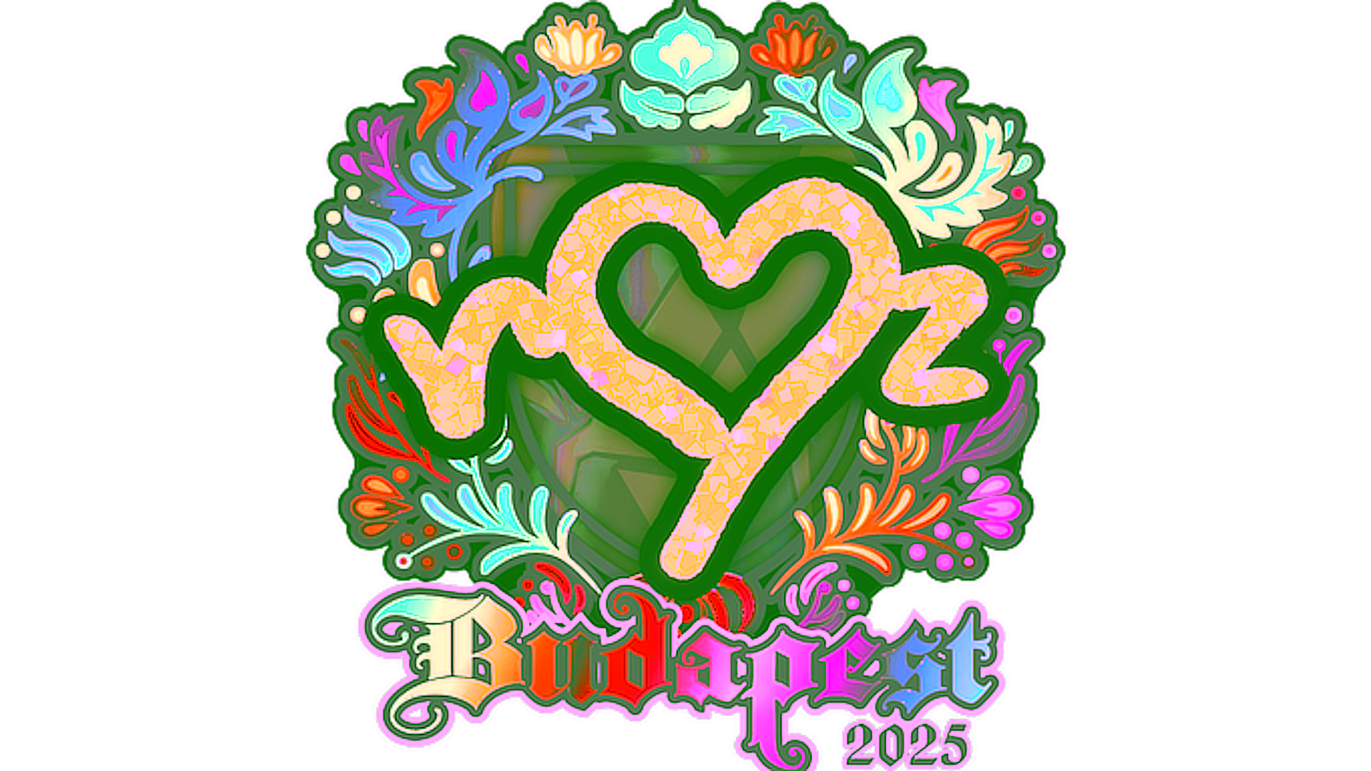 Visar för Sticker | ropz (Holo) | Budapest 2025