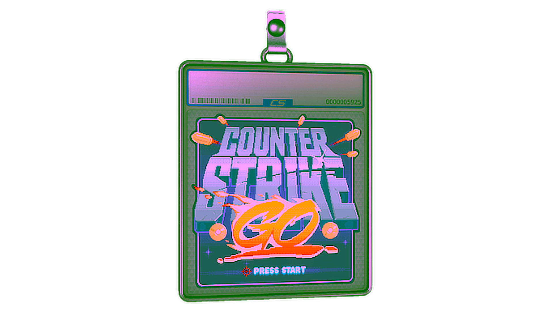 Display for Sticker Slab | Press Start