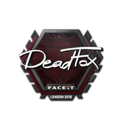 Sticker DeadFox London 2018