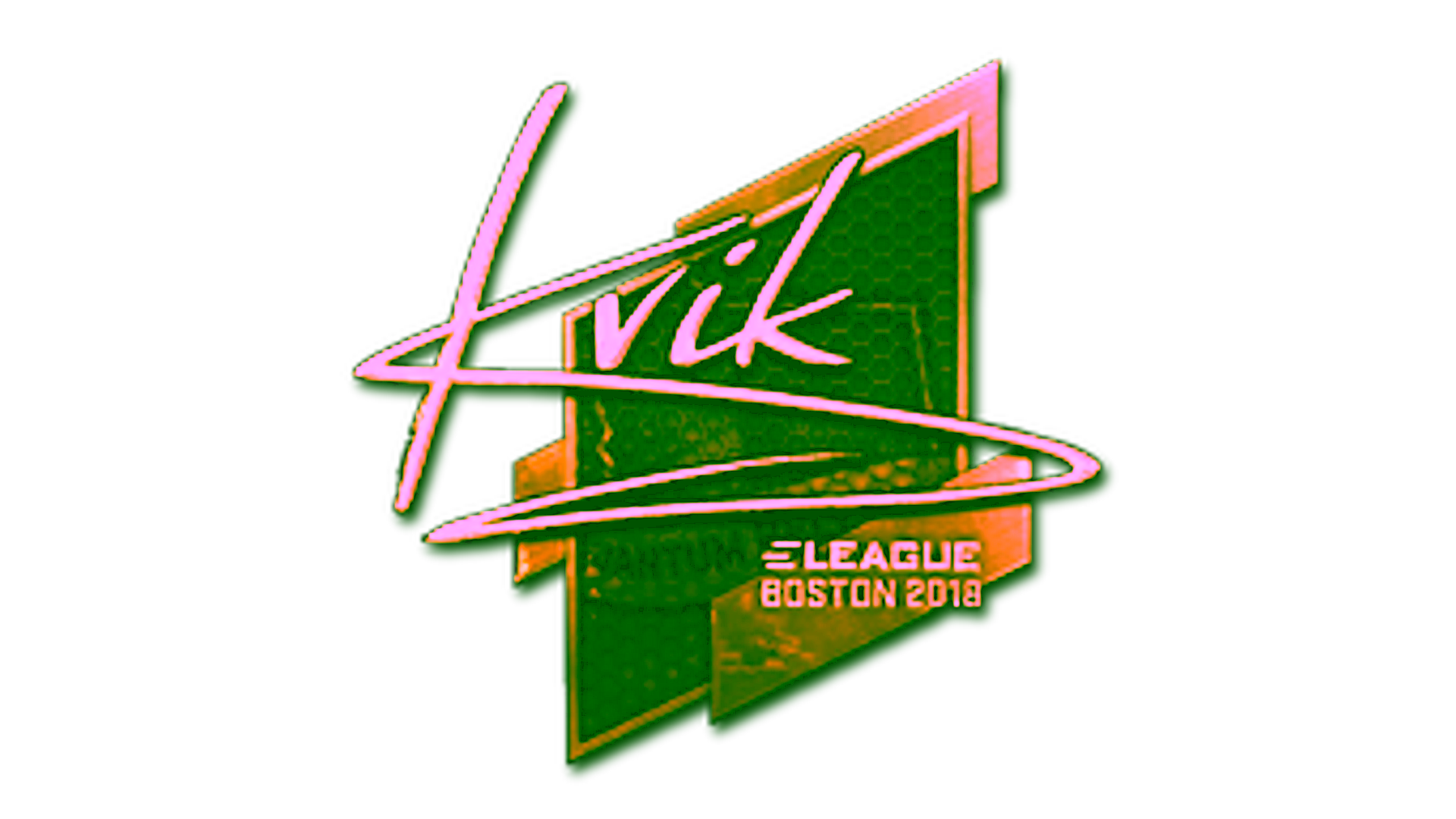Anzeige für Sticker | Kvik (Gold) | Boston 2018