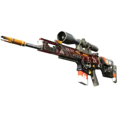 StatTrak™ SCAR-20 | Bloodsport (Minimal Wear)