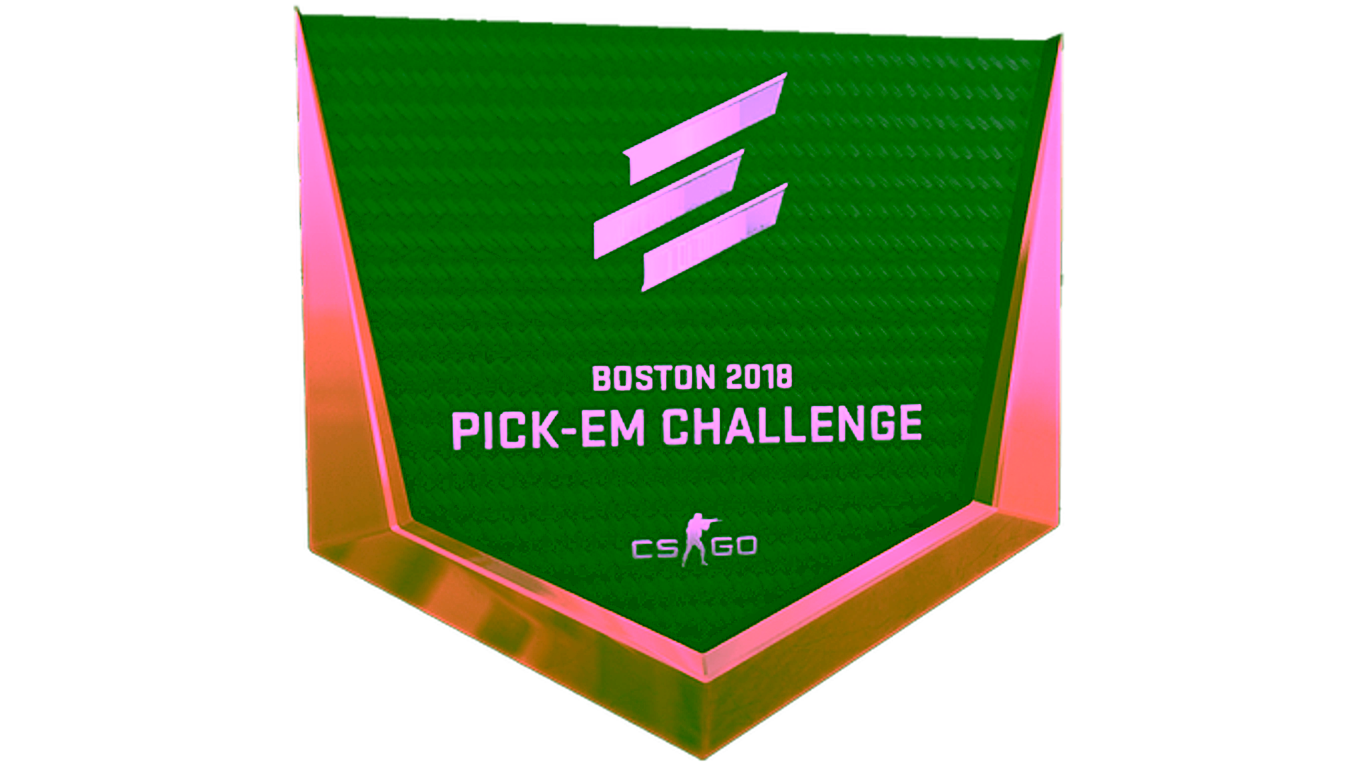 Display for Bronze Boston 2018 Pick'Em Trophy