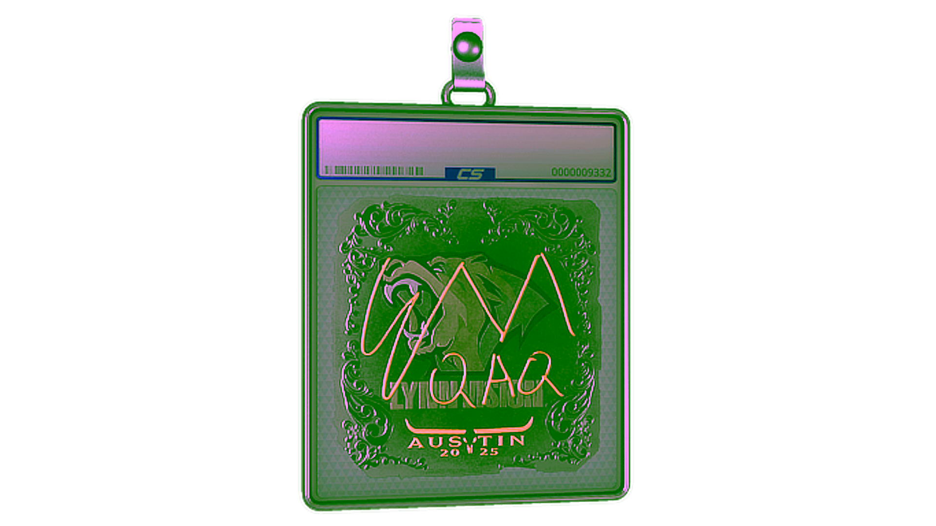 Display for Sticker Slab | EmiliaQAQ (Foil) | Austin 2025