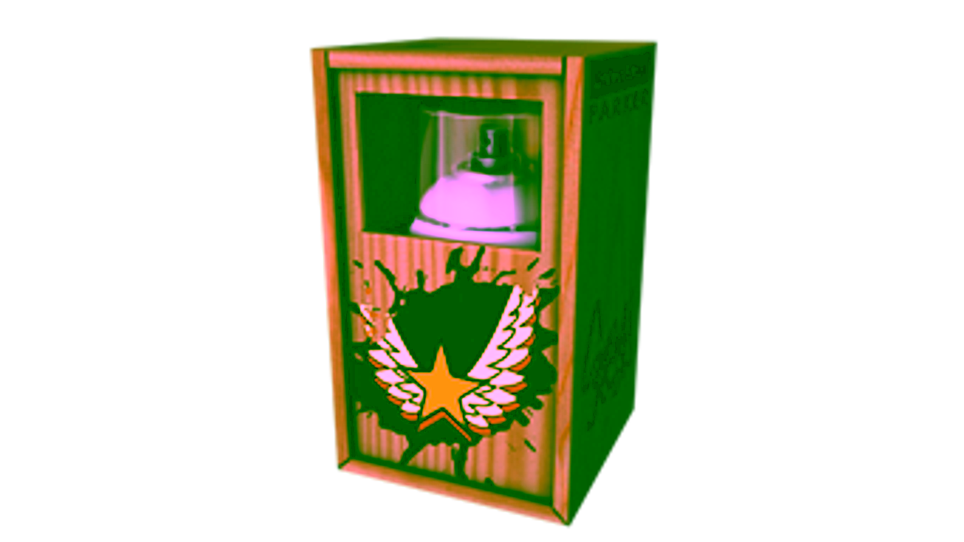 Display for Community Graffiti Box 1