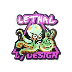 Sticker Green Lethal