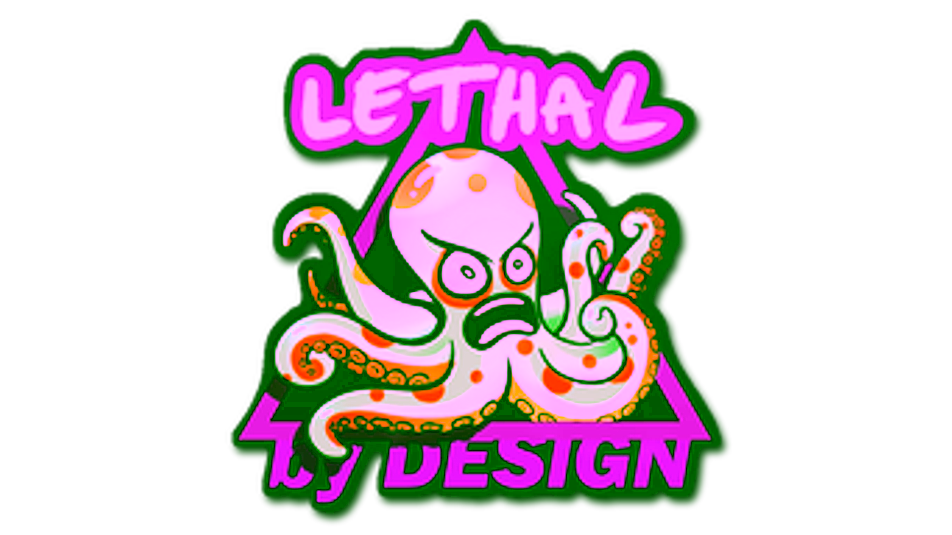 Display for Sticker | Green Lethal