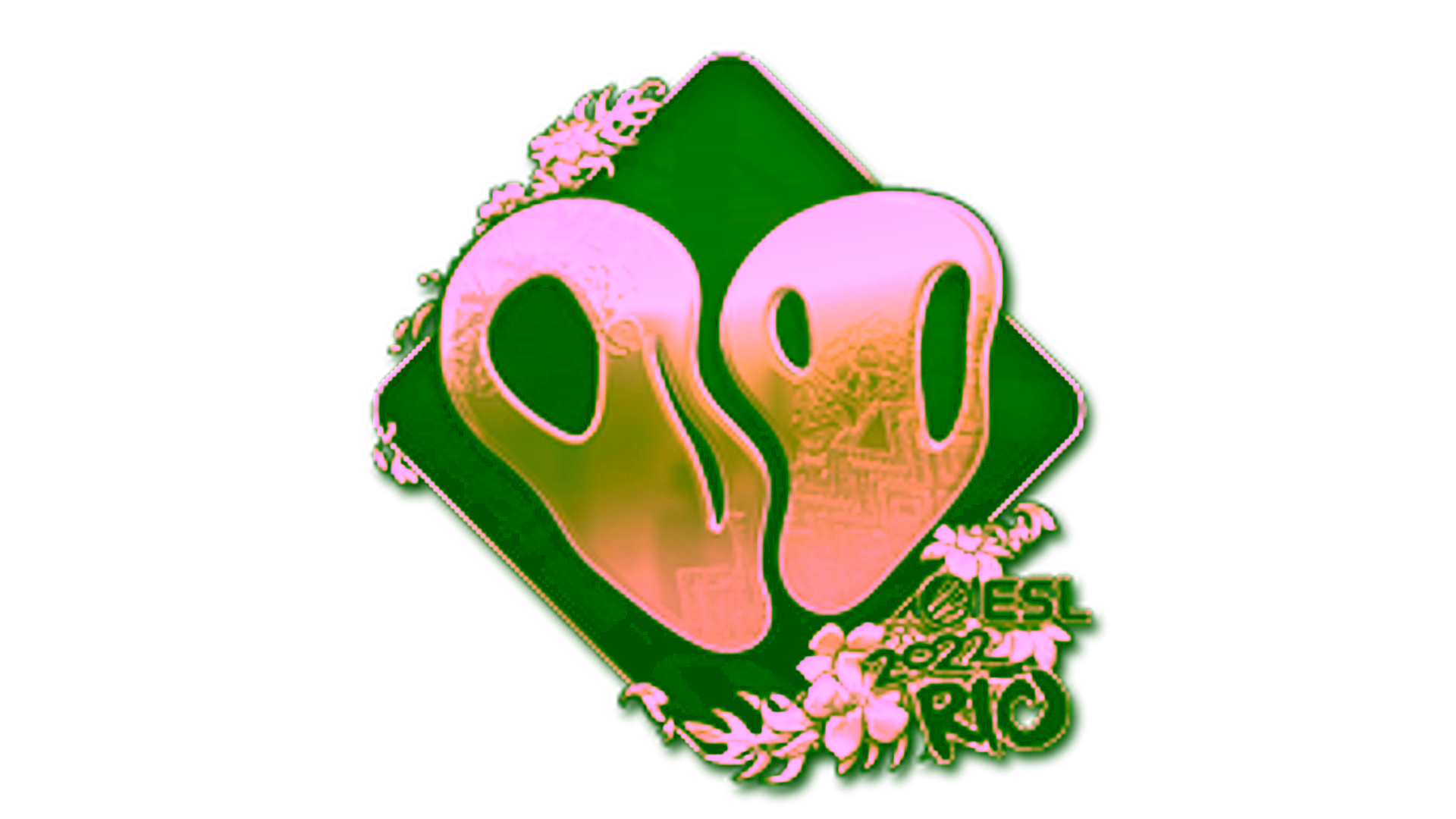 Display for Sticker | 00 Nation (Gold) | Rio 2022