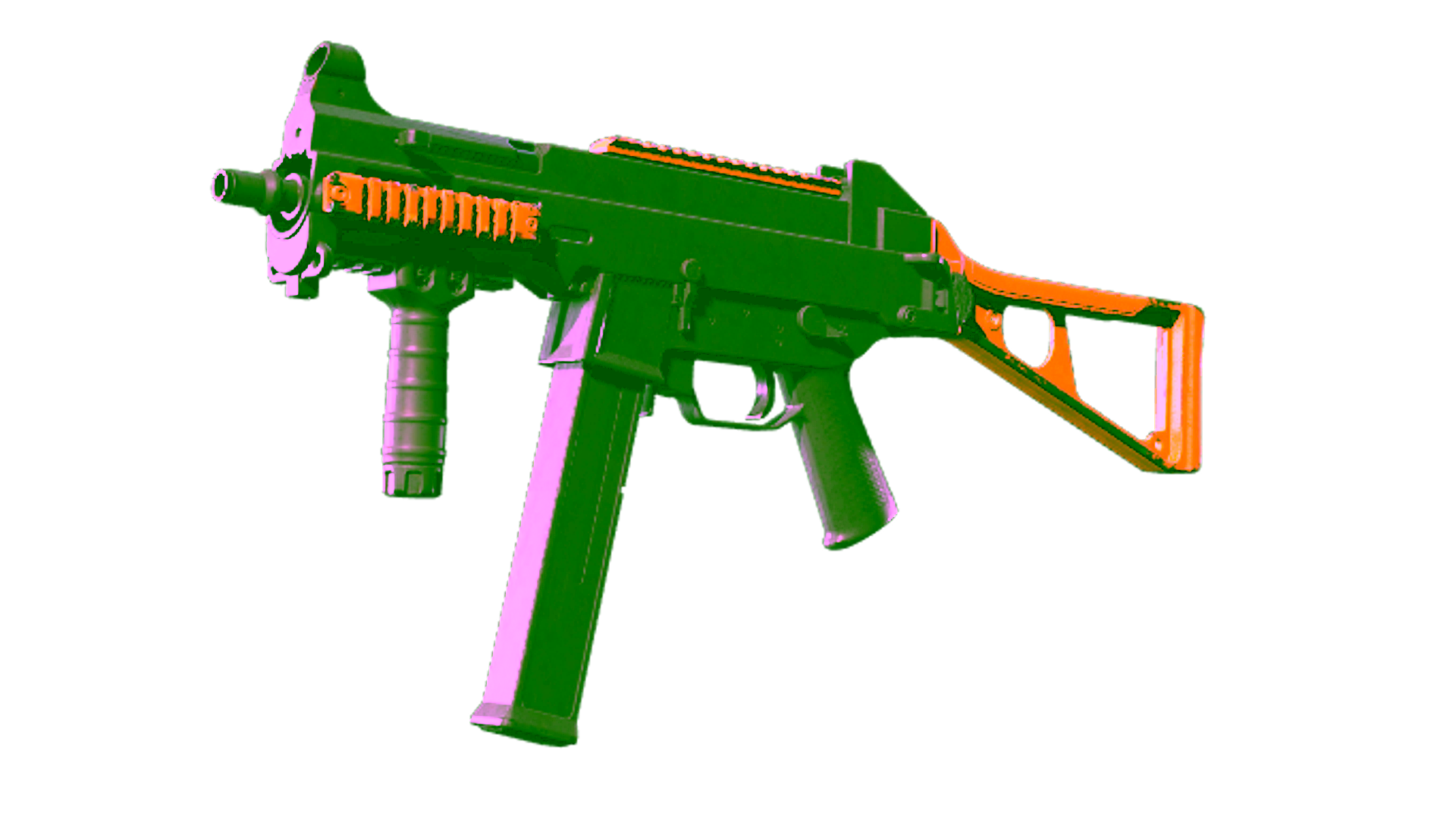 Display for Souvenir UMP-45 | Caramel (Well-Worn)