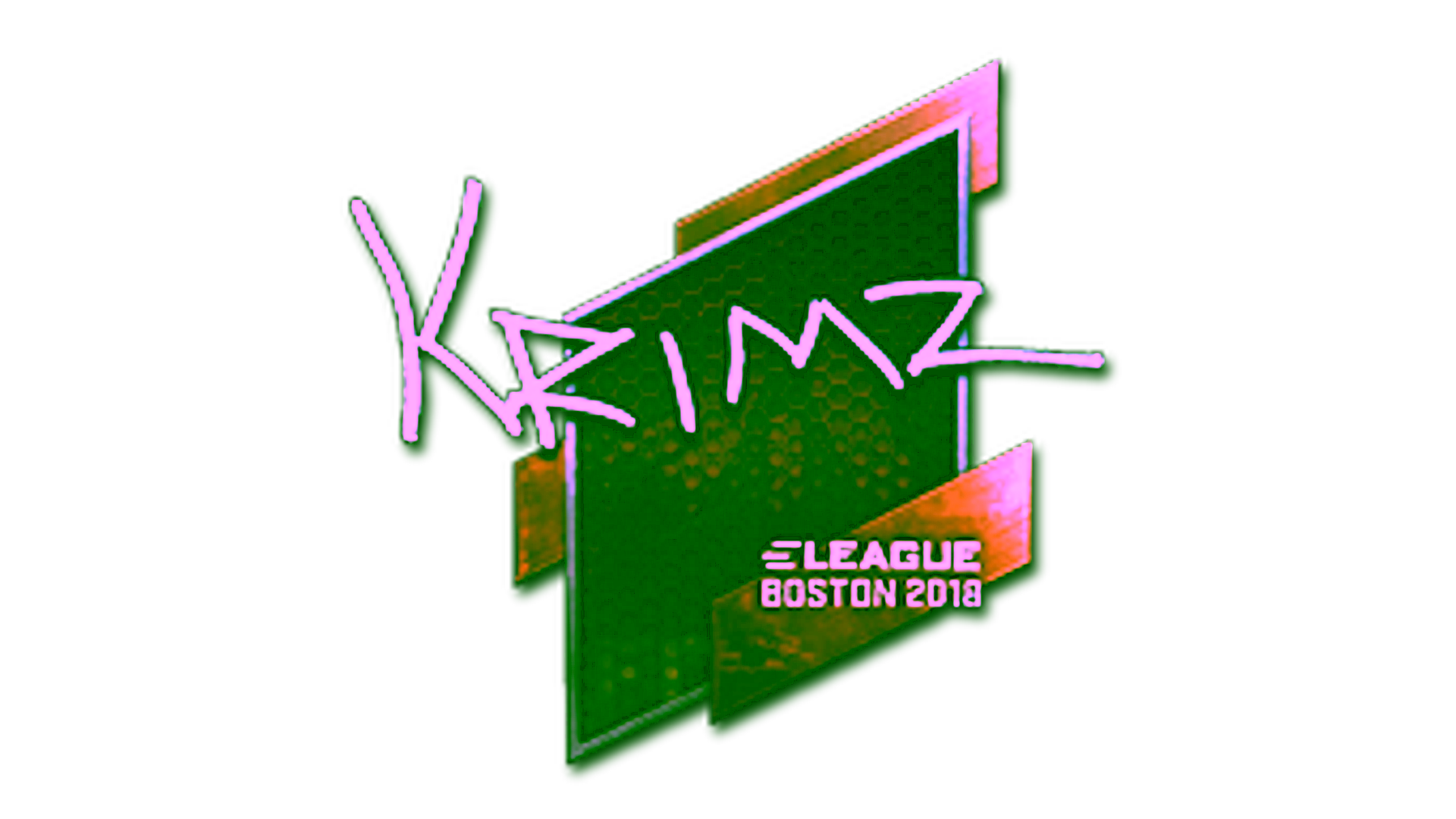 Display for Sticker | KRIMZ (Foil) | Boston 2018