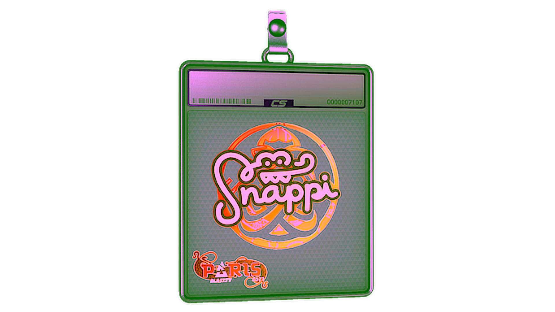 Sticker Slab | Snappi (Holo) | Paris 2023 için görüntü