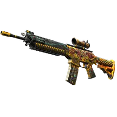 StatTrak™ SG 553 | Colony IV (Minimal Wear)