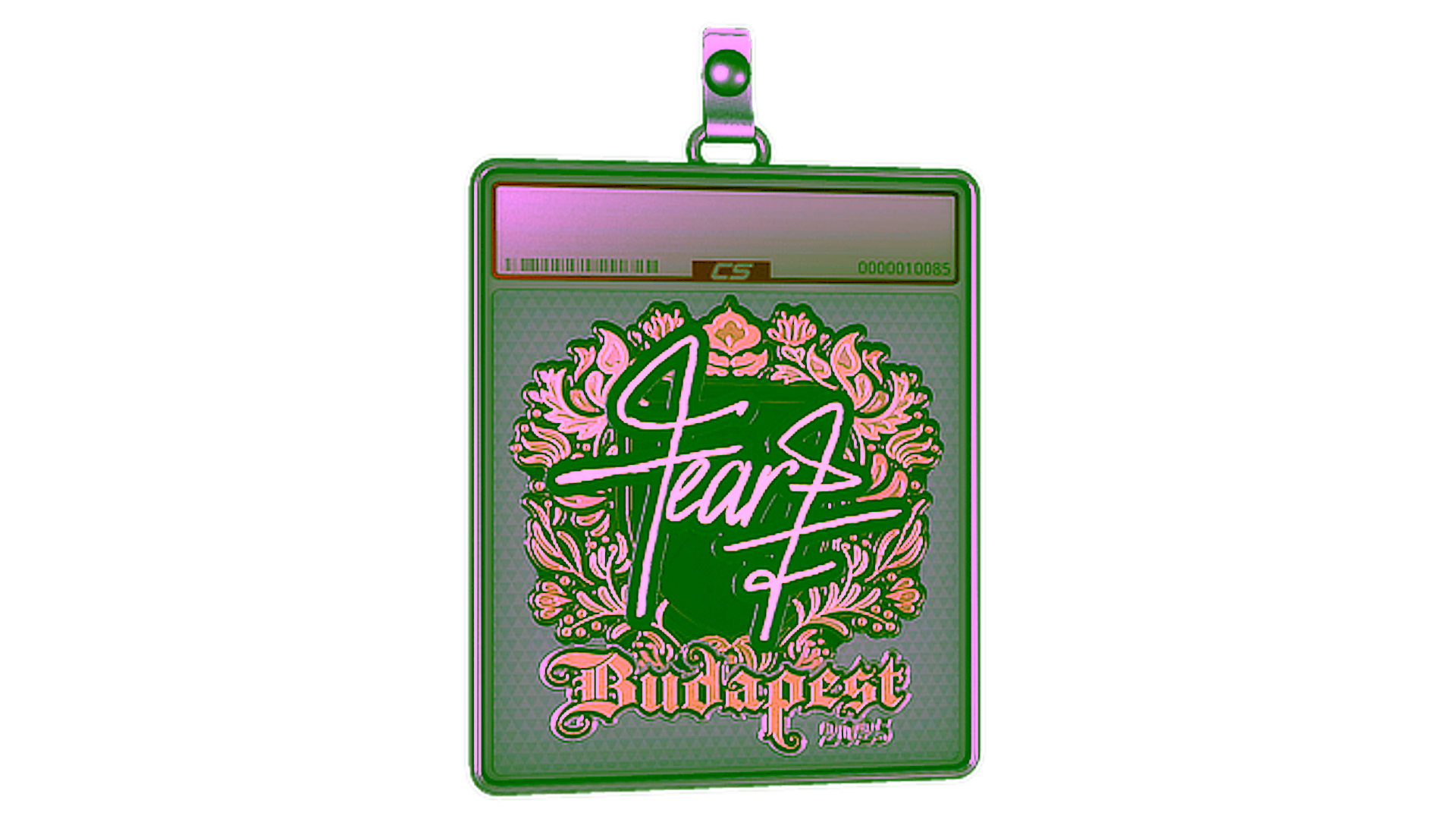 Display for Sticker Slab | fEAR (Gold) | Budapest 2025
