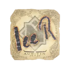 Sticker 1eeR Austin 2025
