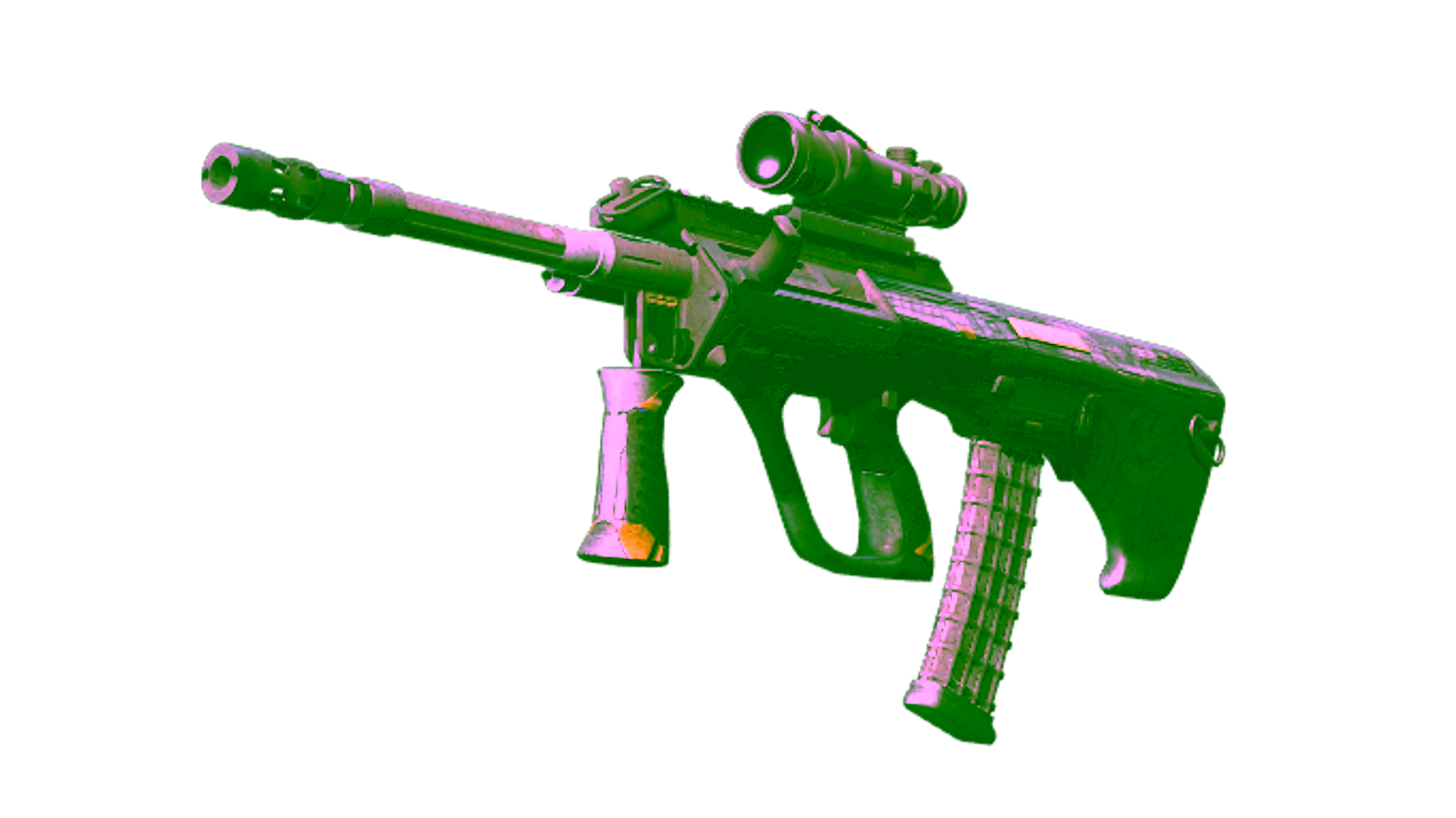 Дисплей для StatTrak™ AUG | Tom Cat (Battle-Scarred)