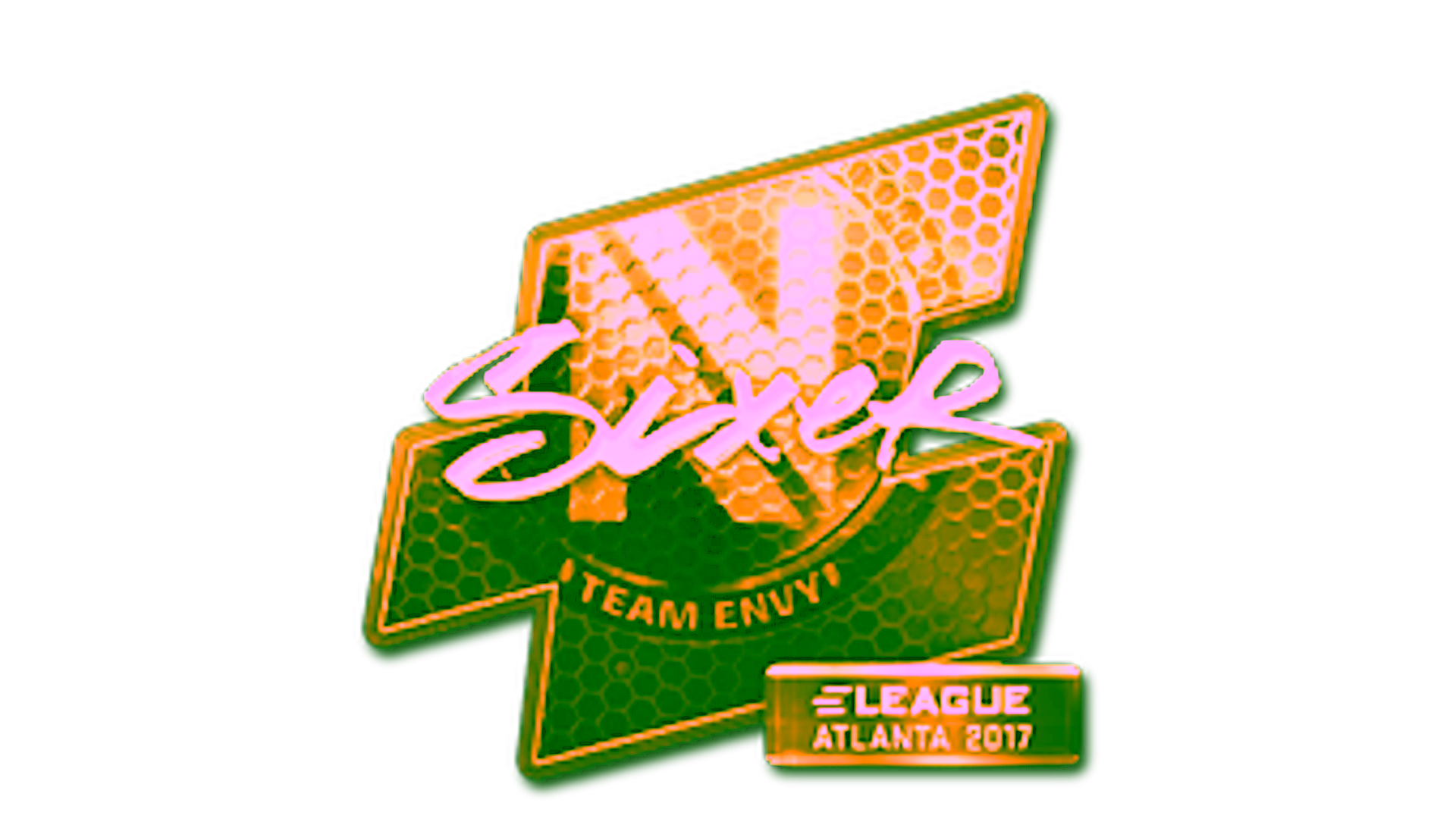 Rodyti Sticker | SIXER (Gold) | Atlanta 2017