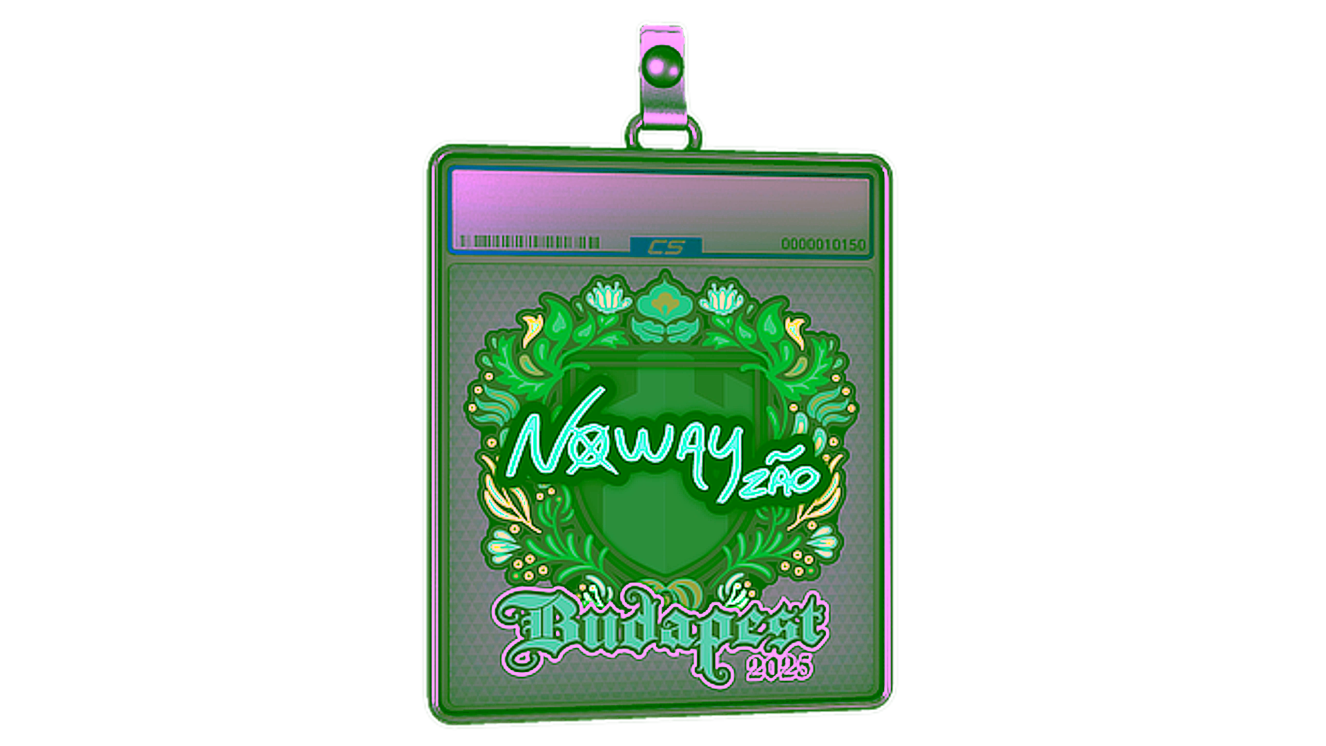 عرض لـ Sticker Slab | noway | Budapest 2025