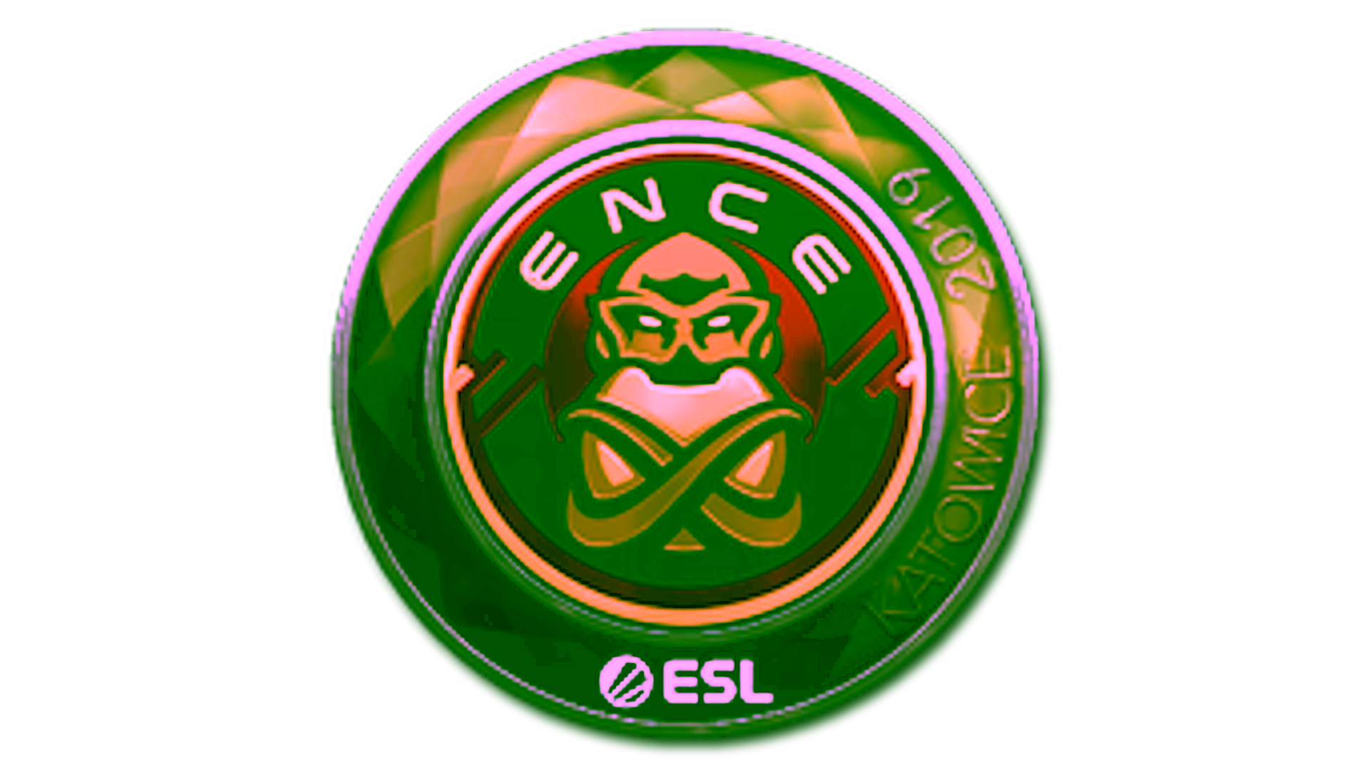 Display for Sticker | ENCE (Foil) | Katowice 2019