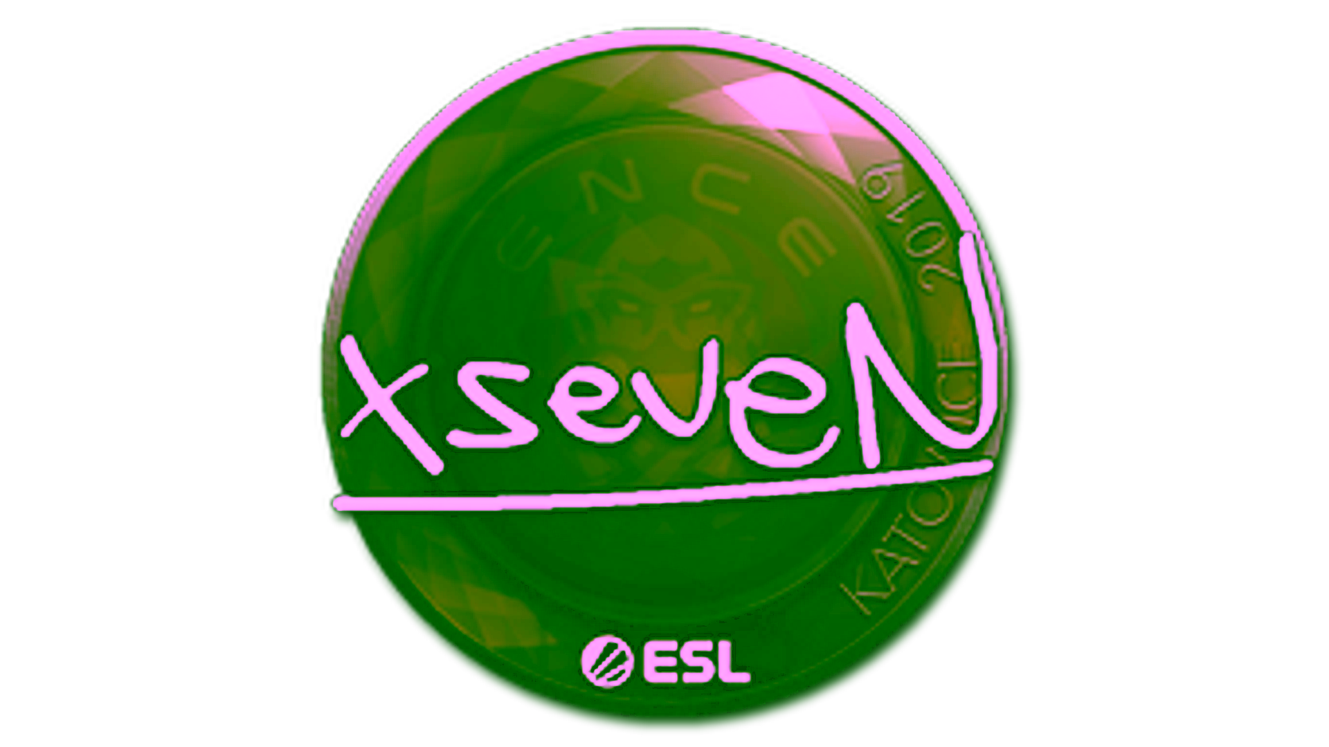 Display for Sticker | xseveN | Katowice 2019