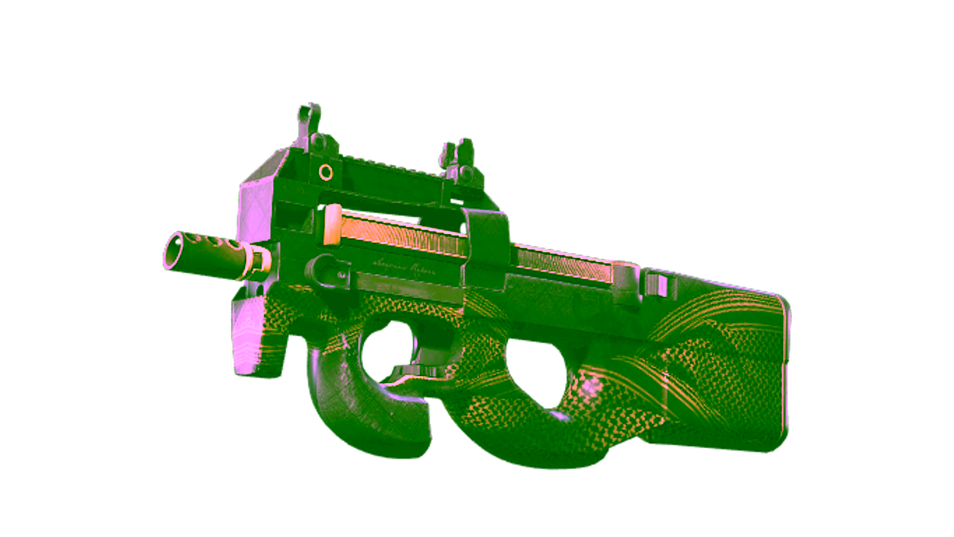 Display for StatTrak™ P90 | Desert Warfare (Factory New)