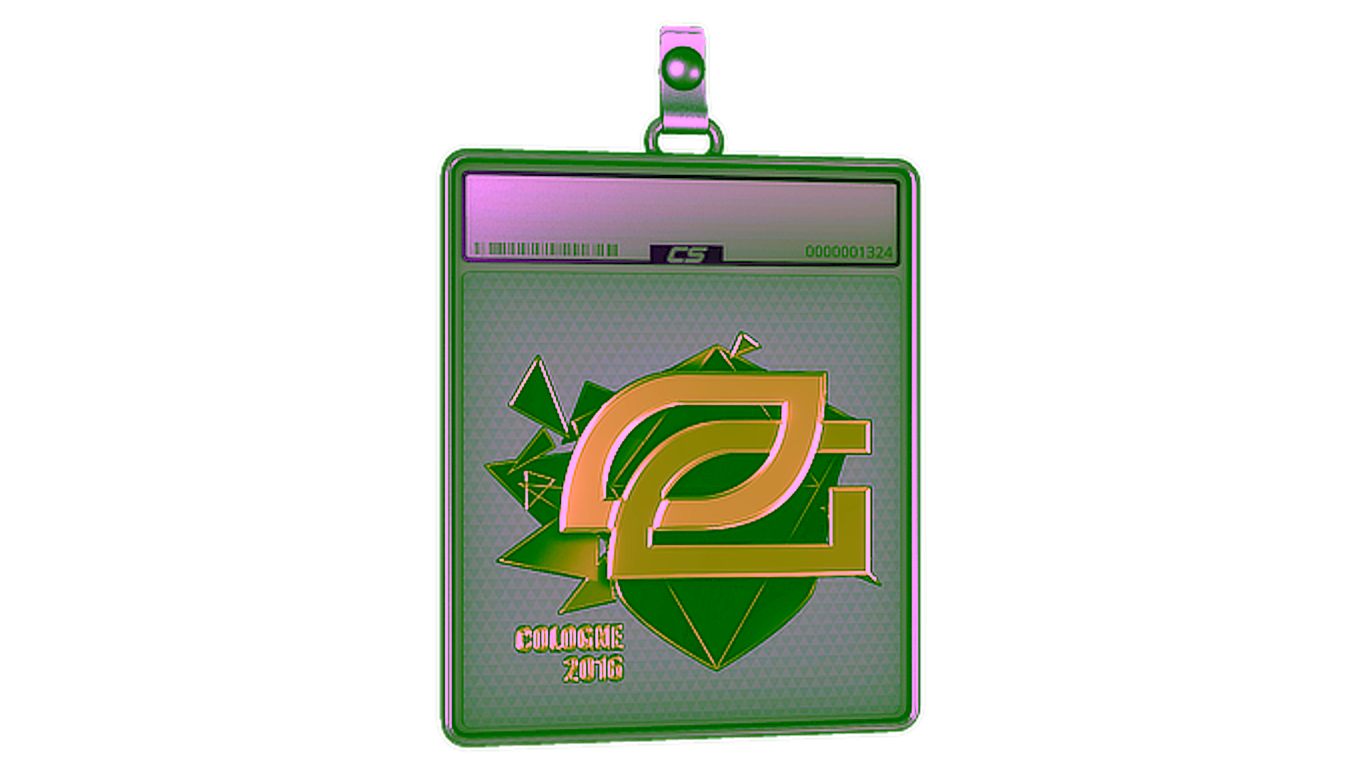 Display for Sticker Slab | OpTic Gaming (Gold) | Cologne 2016