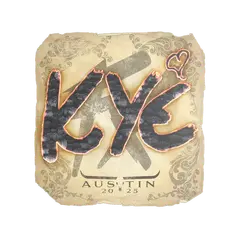 Sticker kye Austin 2025