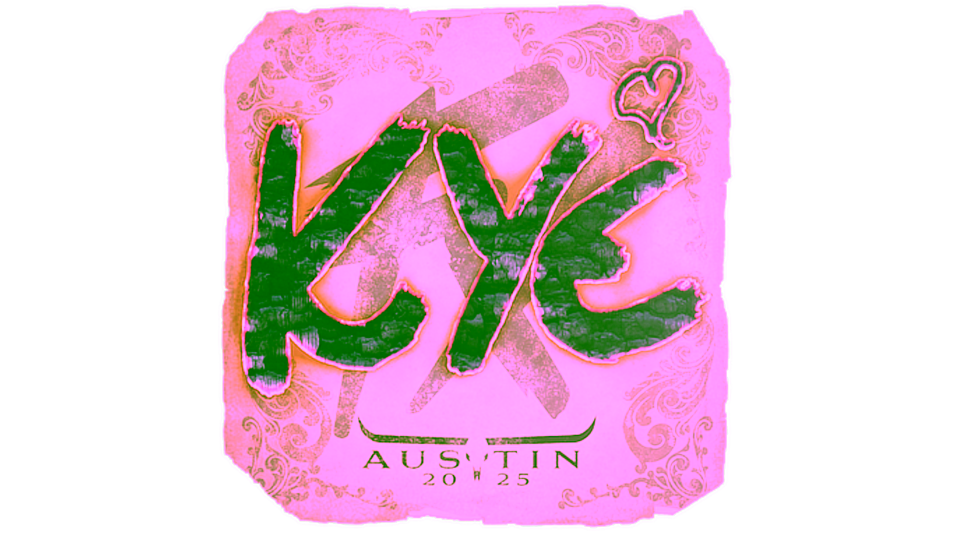 Display for Sticker | kye | Austin 2025